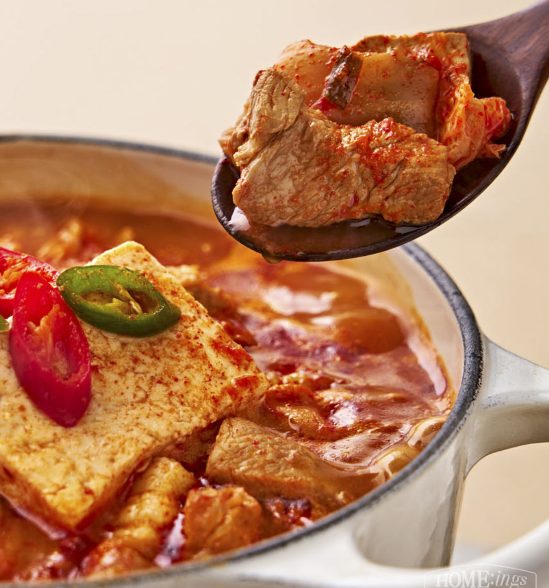 Cheongjeongwon Sagol Kimchi Stew