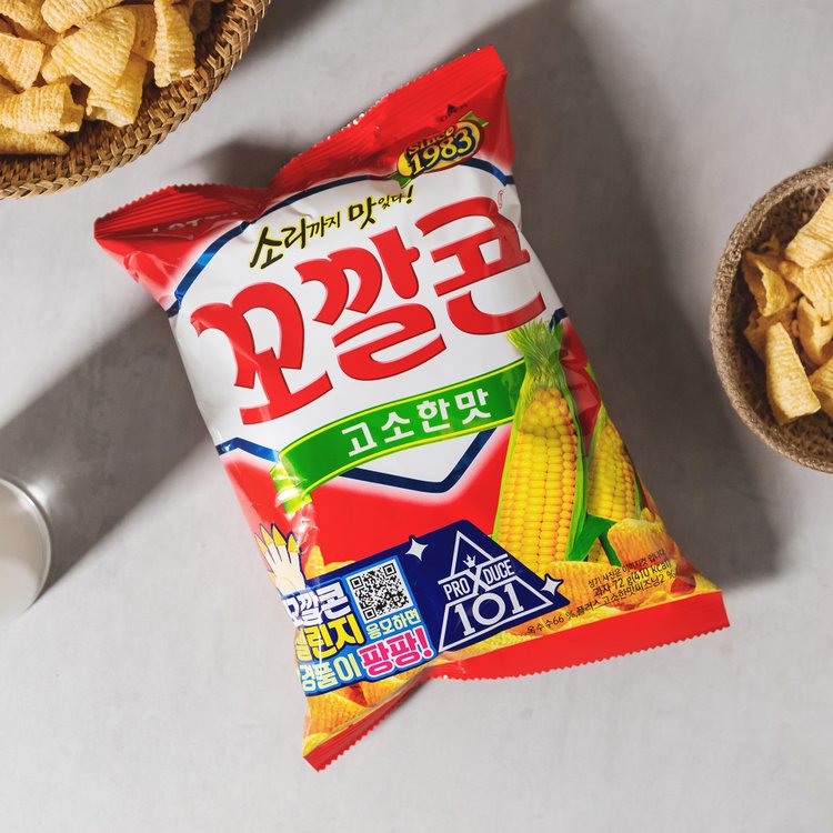 Lotte Kkokkalcorn Original