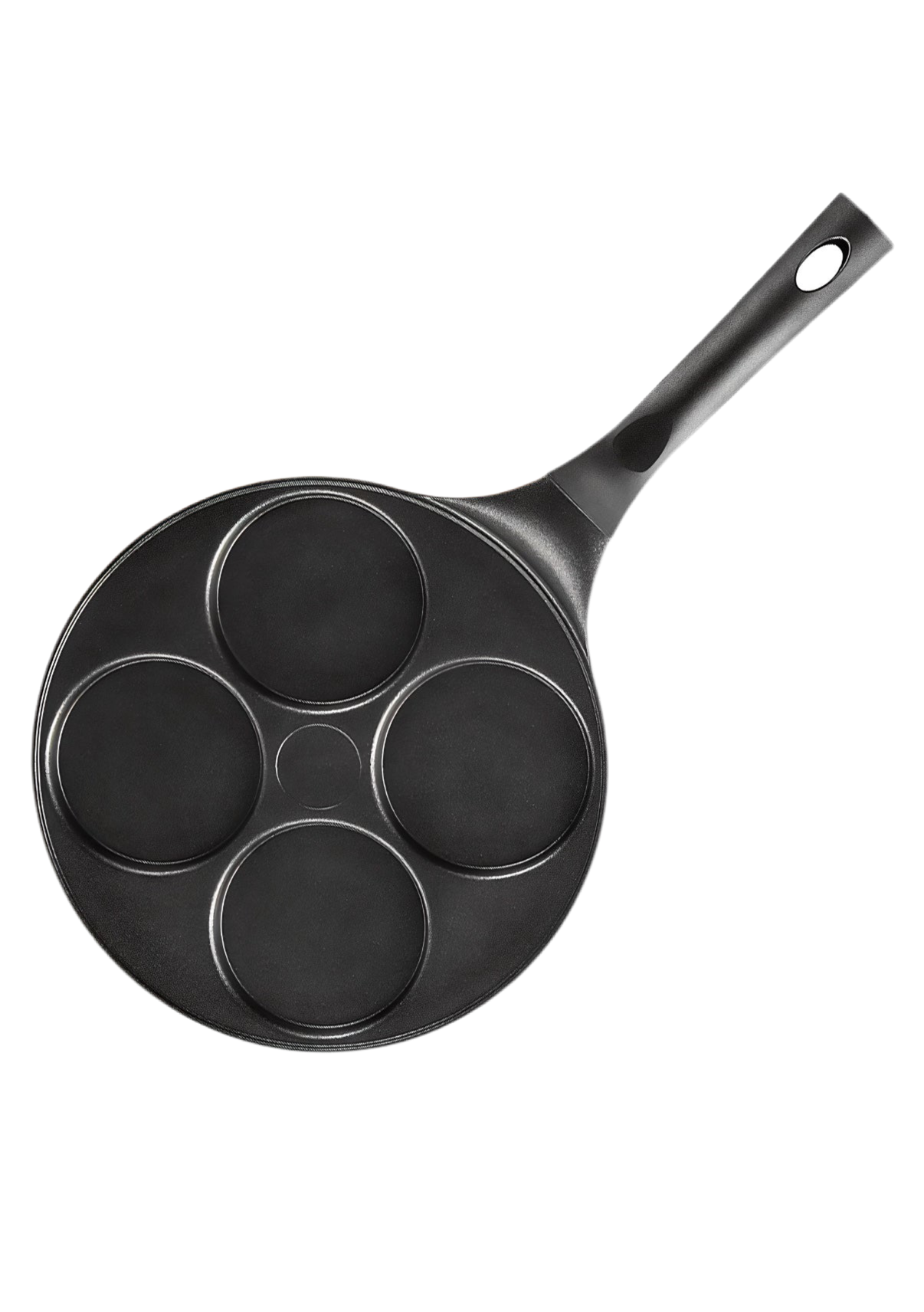 Kitchen 3-Layer Coated 4-Hole Egg Pan