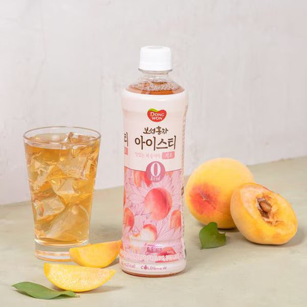 Dongwon Boseong Hongcha Iced Tea Zero Peach