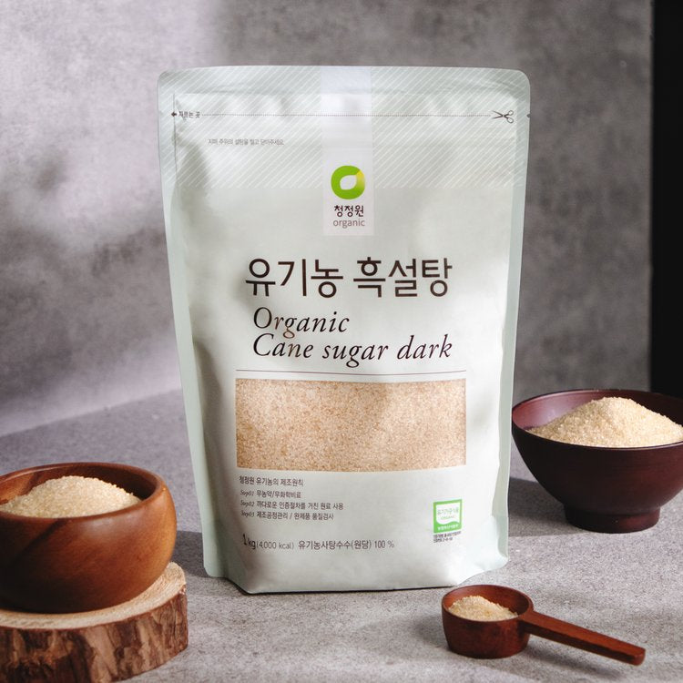 Chung Jung One Organic Cane Black Sugar (1k g)