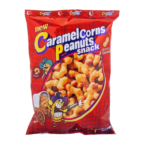 Crown Caramel Corn Peanut Snack