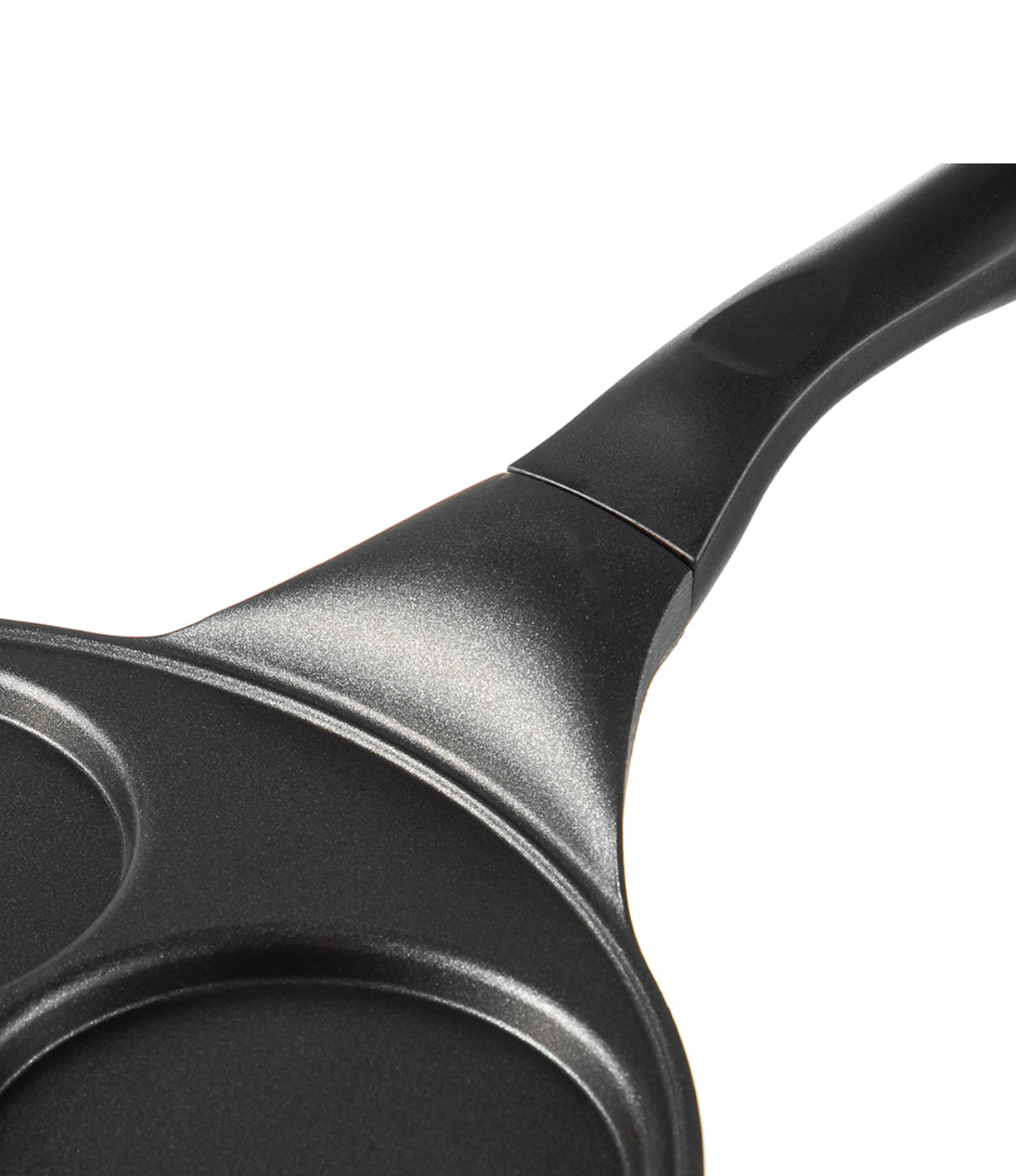 Kitchen 3-Layer Coated 4-Hole Egg Pan