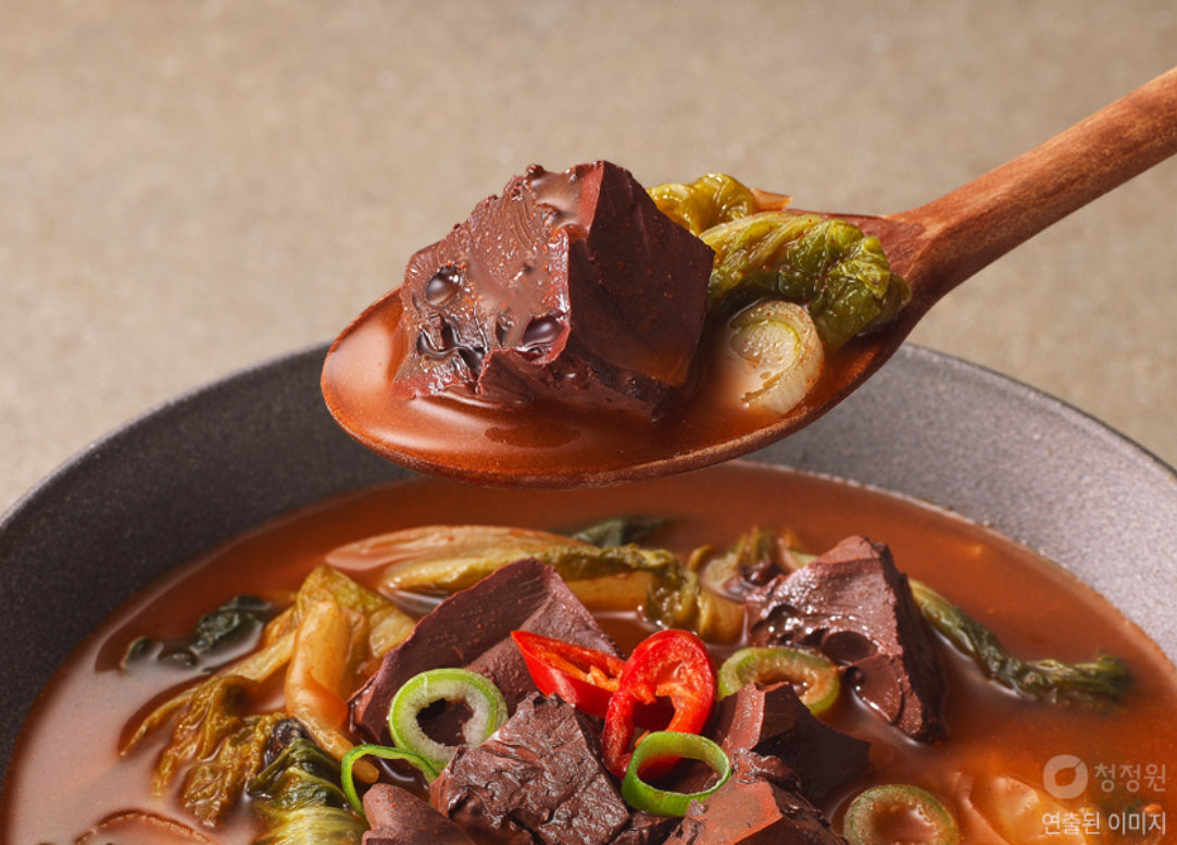 Chungjungone Homings Beef Bone & Blood Sausage Soup