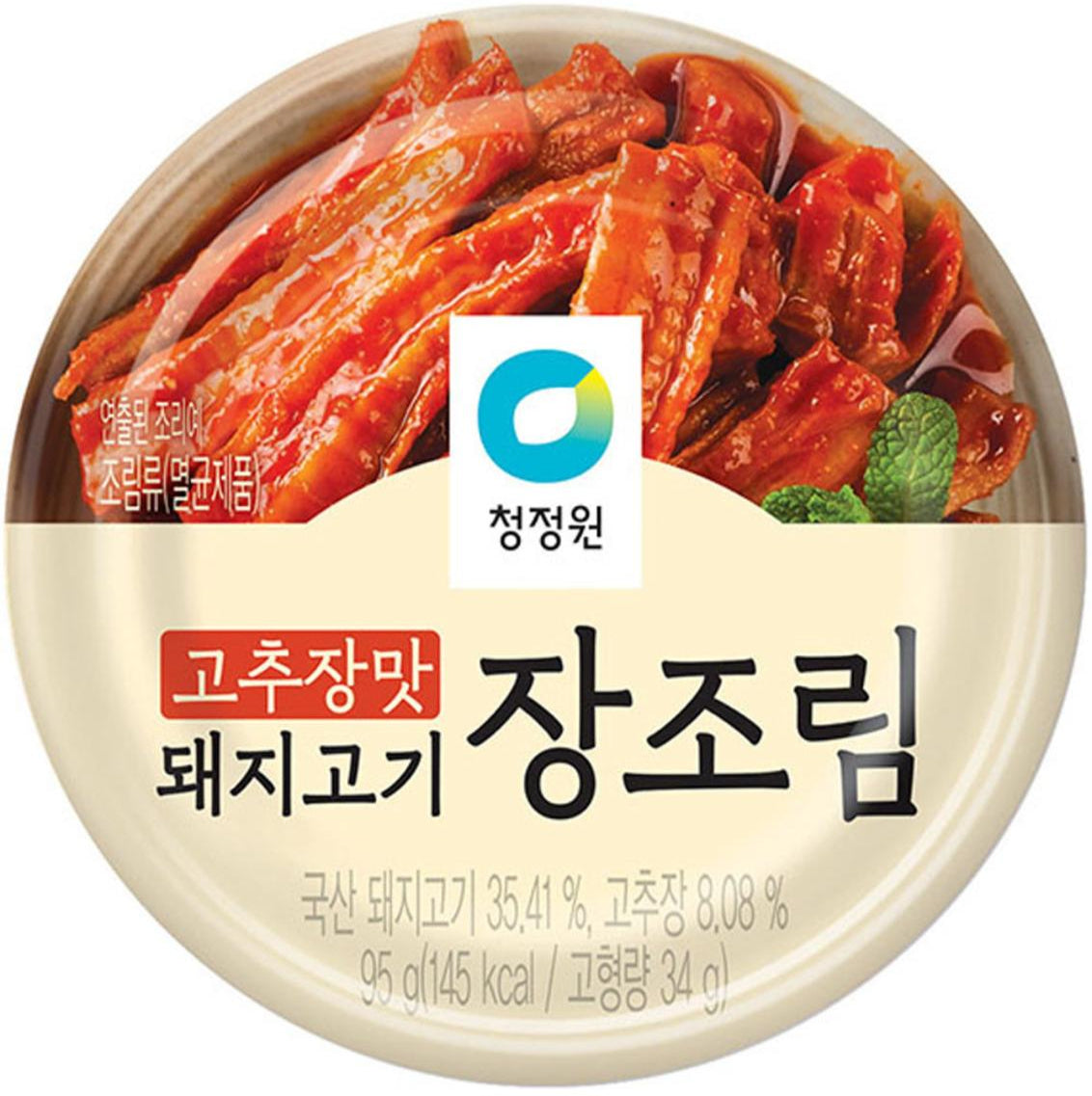 Chung Jung One Gochujang-Flavored Pork Jangjorim Can