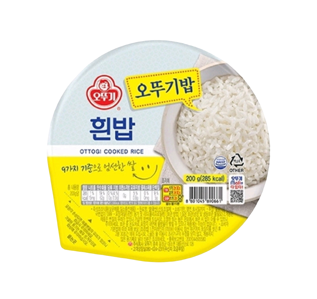 Ottogi Cooked Rice Ottogi Cooked White Rice – K-Mart