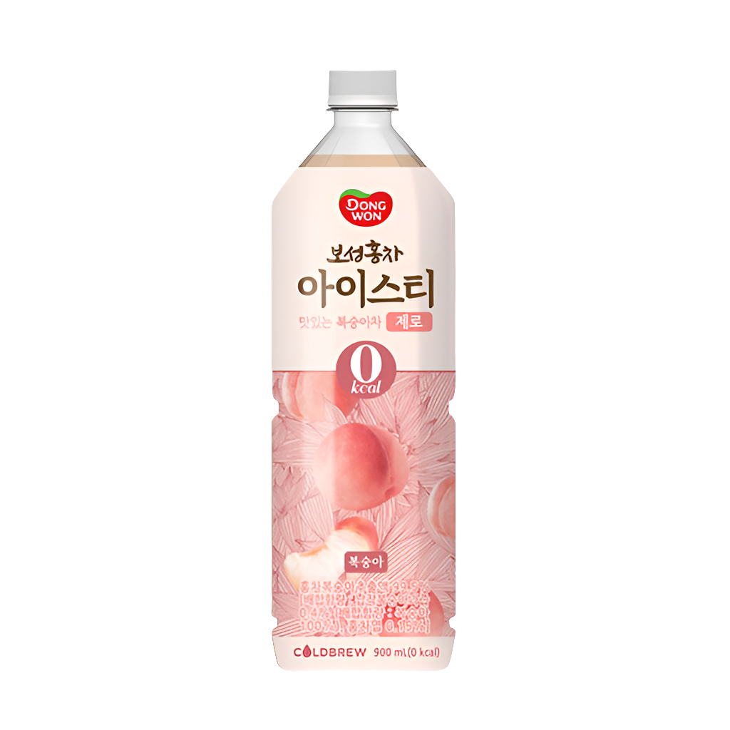 Dongwon Boseong Hongcha Iced Tea Zero Peach