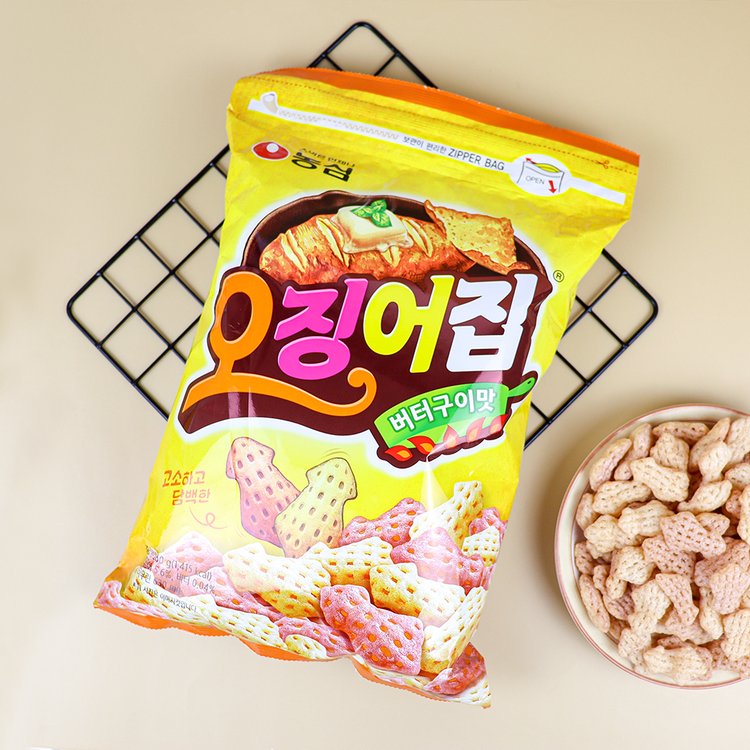 Nongshim Squid Jip Butter Grilled Flavor