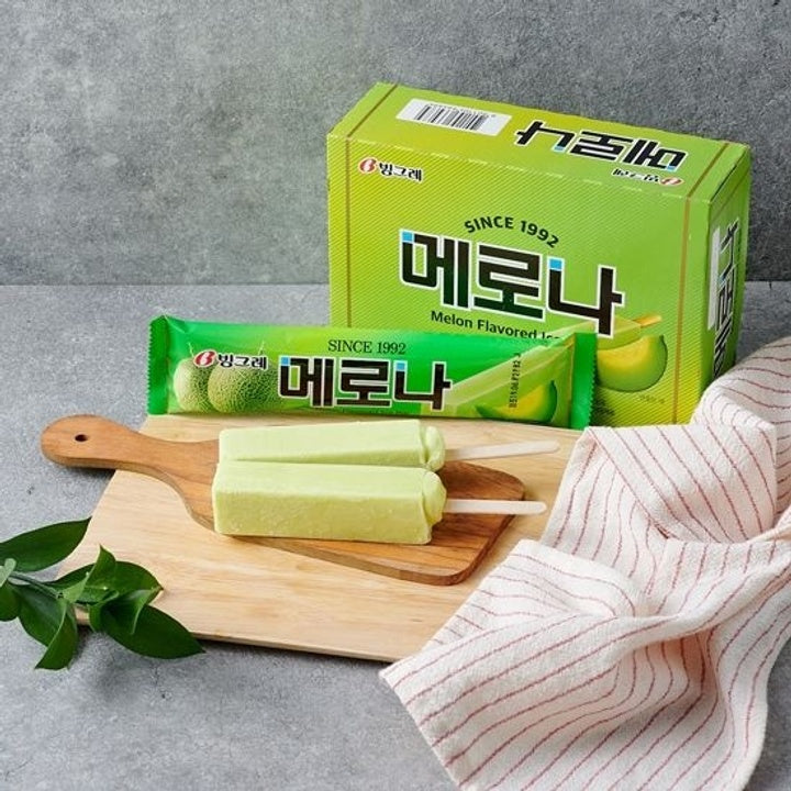 Melona Melon Ice Cream Bar
