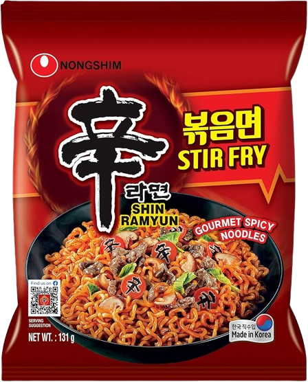 Shin Ramyun Stir-Fry